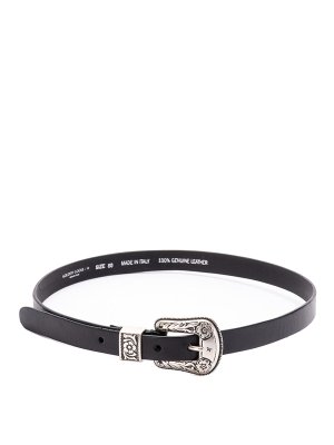 Diesel Belt - Black - Women | X09716P1245T8013 | thebs.com