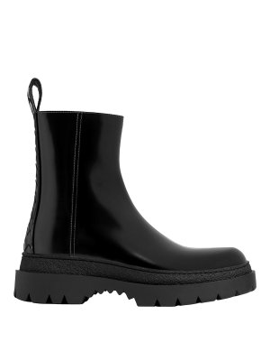 BOTTEGA VENETA: ブーツ - ブーツ - 黒