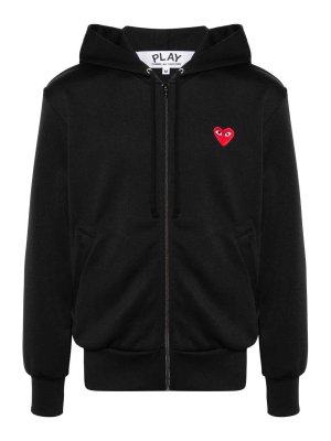 COMME DES GARCONS: Sweatshirts & Pulls - Sweat-Shirts - Noir