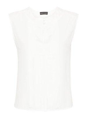 EMPORIO ARMANI: Tops und Tank Tops - Top - Weiß