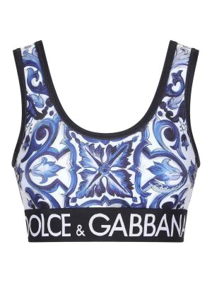DOLCE & GABBANA: Tops und Tank Tops - Top - Blau