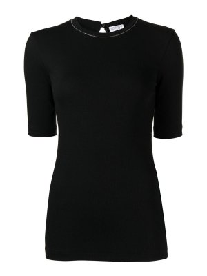 BRUNELLO CUCINELLI: Tシャツ - Tシャツ - 黒