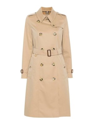 Moncler Barbetane Beige Polyester Trench Coat