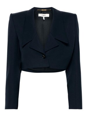 ジャケット ELEVENTY Women Jackets I80GIAF05TES0A16211 Blue Eleventy Single-breasted blue jacket - Blue
