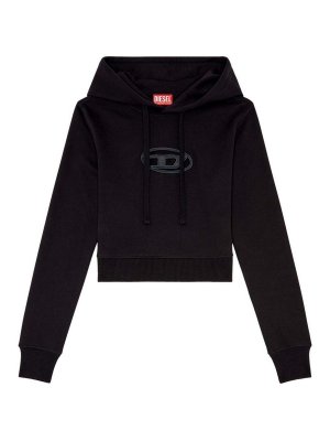 DIESEL: Sweatshirts und Pullover - Sweatshirt - Schwarz