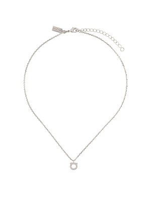 FERRAGAMO: ネックレス - ネックレス/チョーカー - 銀
