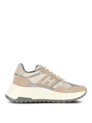 HOGAN: Zapatillas - Zapatillas - Color Carne Y Neutral