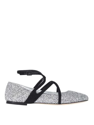 JIMMY CHOO: Ballerinas - Ballerinas - Silber