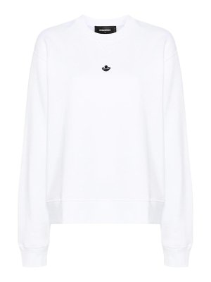 DSQUARED2: Sweatshirts und Pullover - Sweatshirt - Weiß