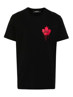 DSQUARED2: T-shirts - T-Shirt - Noir