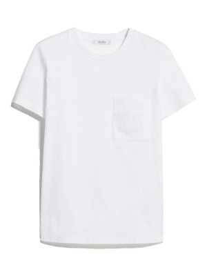 Max Mara: T-shirts - T-Shirt - Weiß