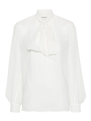 P.A.R.O.S.H.: blouses - Tied-Neck Blouse