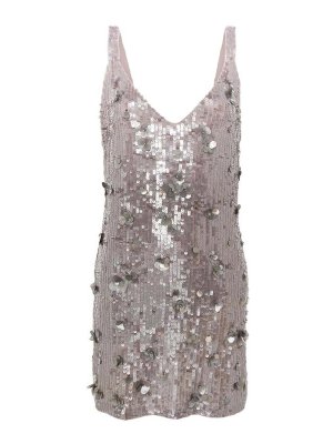 P.A.R.O.S.H.: cocktail dresses - Sequinned Mini Dress
