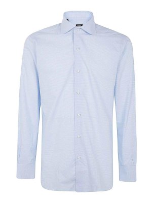 BARBA: Chemises - Chemise - Bleu
