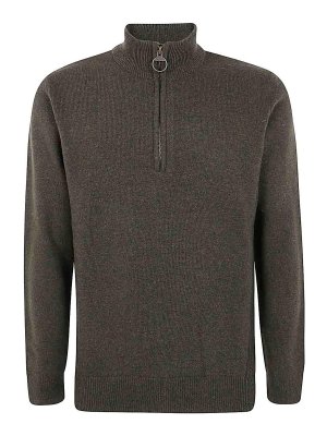 BARBOUR: Turtlenecks & Polo necks - Holden Half Zip Knitwear