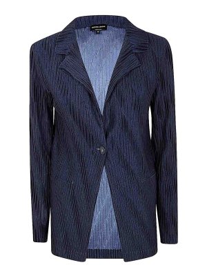 GIORGIO ARMANI: blazers - Pleated Jacket