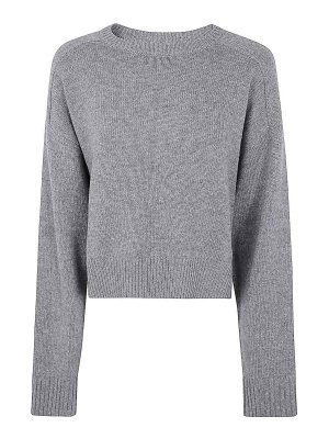 Tシャツ・カットソー MALO Women Sweater DXA194 F1K02E3293 GREY Malo Sweater Grey – Duma Official