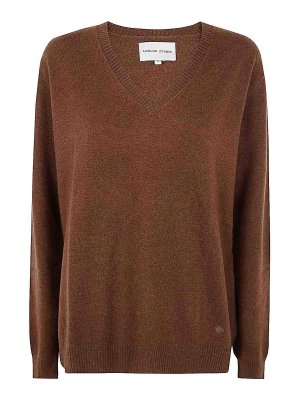 LOULOU STUDIO: v necks - Cashmere Sweater