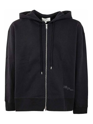 パーカー・フーディ DONDUP HOODIE FULL ZIP BASIC FLEECE Dondup Hoodie Full Zip Basic Fleece - Blue | UF683KF0196UHY4890