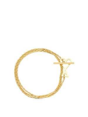 AMI PARIS: Collar - Collar - Dorado