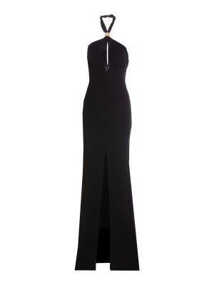 パーティードレス Alessandra Rich Belt Crepe Dress ALESSANDRA RICH Belted wool-blend crepe mini dress | NET-A