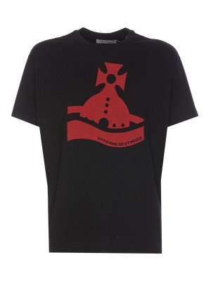 Tシャツ・カットソー VIVIENNE WESTWOOD Men T-shirt Multicolor 3I01000SJ0079 N303 Vivienne Westwood Graffiti T-shirt | italist