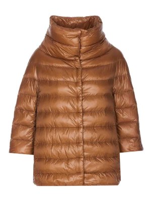 ダウンジャケット・コート HERNO NYLON DOWN JACKET CAPE アウトレット】【ラスト1点】HERNO ヘルノ ダウンジャケット