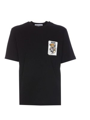 Balmain Signature Black Cotton T-Shirt - Black | DH1EG010BC68EAB