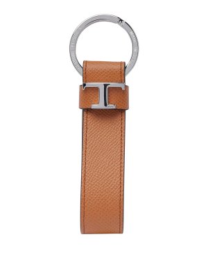 Guidi Knotted keychain - Black - Men