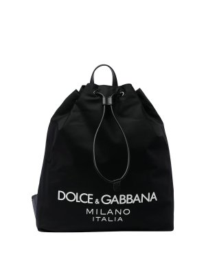 DOLCE & GABBANA: Sacs à dos - Sac À Dos - Noir