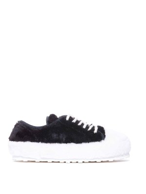 Marni: Chaussures de sport - Baskets - Noir