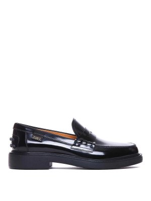 TOD'S: Mocasines y Zapatillas - Mocasines - Negro