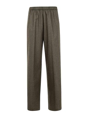 【送料&関税込】Jil Sander Ribbed Viscose Trouser Jil Sander Ribbed viscose trouser - Green | J02KA0187J18287334