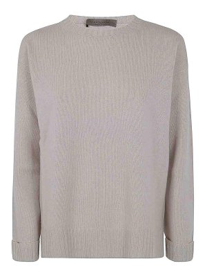Tシャツ・カットソー NUUR FW24 LONG SLEEVES ROUND NECK SWEATER (A03201 A0310) Nuur Long Sleeves Round Neck Sweater - Blue - Women