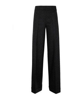 D.EXTERIOR: casual trousers - Wide Leg Trousers