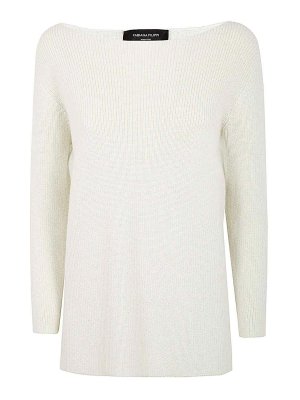 FABIANA FILIPPI: crew necks - Lurex Long Sleeve Sweater