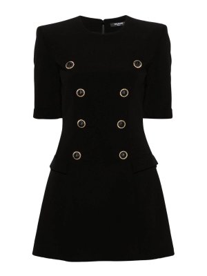 トップス GIVENCHY Givenchy 4g jacquard logo mini dress - Black | BW21DJ4ZA4001