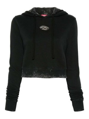 DIESEL: Sweatshirts und Pullover - Sweatshirt - Schwarz
