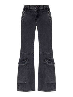 DIESEL: straight leg jeans - Jeans