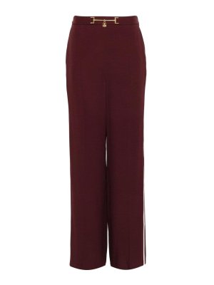パンツ ELISABETTA FRANCHI PA00546E2110 Trousers Elisabetta Franchi Tech fabric pants - Black - Women