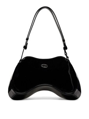 ショルダーバッグ・ポシェット BALENCIAGA Women Shoulder Bags 8114422AA9S1000 Black Balenciaga Leather Rodeo Shoulder Bag | Harrods US