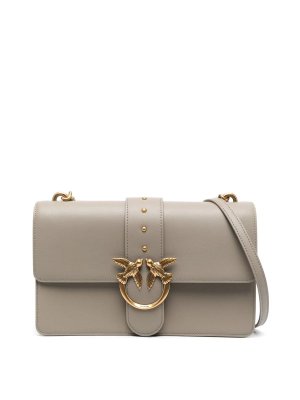 トートバッグ PINKO Women Messenger Bags 100071A0F1C83Q Beige Pinko Love One Beige Crossbody Bag 100059-A0F1-C50Q