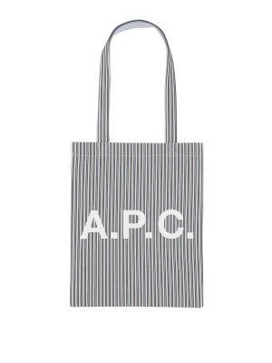 A.P.C.: トートバッグ - トートバッグ - ブルー