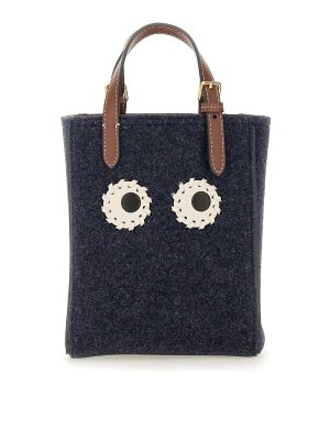 Coperni Denim Swipe Bag Handbag - Blue - Women | COPBA01252BLU