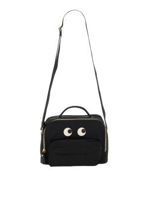 Anya Hindmarch: ショルダーバッグ - ショルダーバッグ - 黒