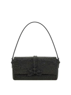 Self Portrait: クロスボディバッグ - クロスボディバッグ - 黒