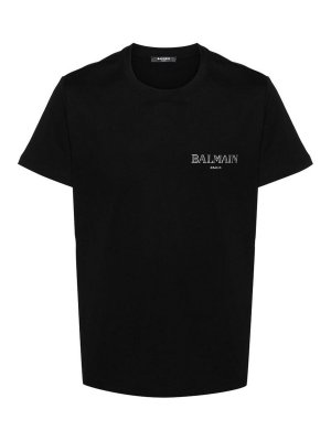 Tシャツ・カットソー DONDUP Men T Shirts US221JS0125UZL4999 Black Regular-fit crew-neck T-shirt in jersey for men, black | Dondup