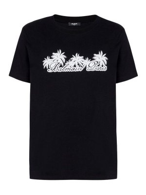 Tシャツ・カットソー AMIRI SS25 T-SHIRT CON LOGO (AMJYTE1073 BLACK) Amiri Logo Tee - Black - Men | AMJYTE1073BLACK | thebs.com