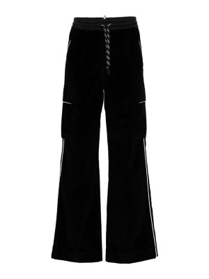 MONCLER☆GRENOBLE ストレート パンツ BLACK LADIES レディースストレートジーンズMoncler Grenoble ブラック 2025
