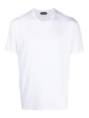 Tシャツ・カットソー AMIRI Men T-shirt White AMJYTE1198 127 AMIRI logo-print T-shirt | White | FARFETCH